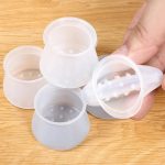 Pack Of 4,8.12.16 Silicone Chair Leg Caps Furniture Table Leg Covers Floor Protectors Random Colours , Furniture Table Feet Cover Bottom Pad Rubber Floor Protector Anti-Slip Sturdy Slider Glide Easily Move Eliminate Noise Waterproof - Image 3