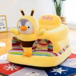 Babies Learn To Sit On The Sofa