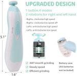 Tawakkal Mart Electric Baby Nail Trimmer 6 in 1 Kid Nail Polisher Tool Infant Manicure Scissors Baby Hygiene Kit Baby Nail Clipper Cutter For Newborn - Image 4