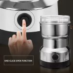 Electric Spice and Coffee Grinder , Coffee Grinder , Nima Mini Electric Grinder Multifunctional Coffee Machine Stainless Steel Blade Raf Coffee Beans Grinder Masala Grinder Spices kitchen , Kitchen expert tools , Coffee Makers & Grinders - Image 2