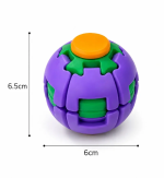 Fidget Ball Premium 3D Rotating Fidget Ball | Handheld Stress Relief Spinner | Anti Anxiety Sensory Toy | Gift for Kids, Teens & Adults - Image 6