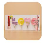 Hook Plastic Hanger Set, 4 Pieces - MultiColor - Image 5