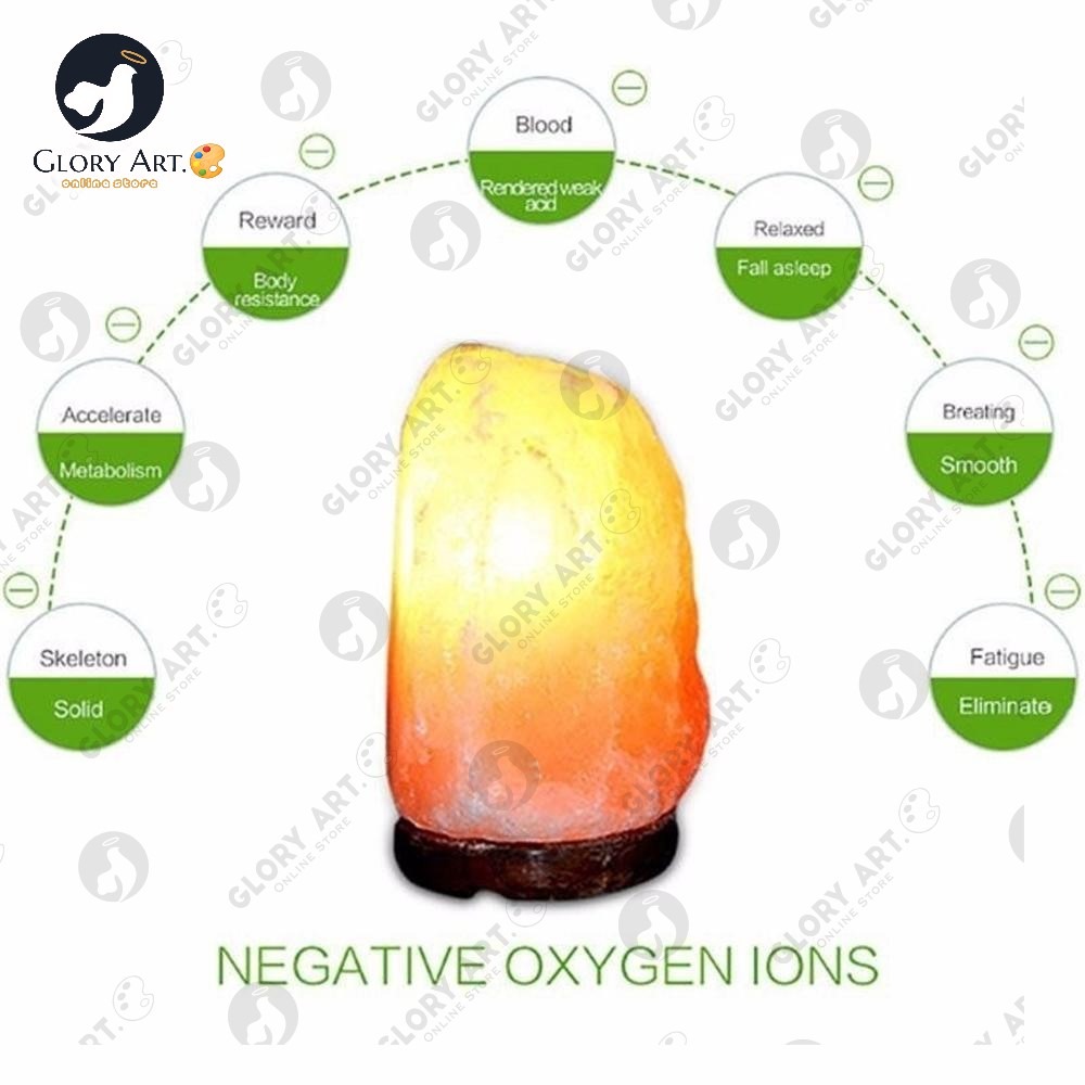 imgi_63_c062cff9f51ff4697c432827 7 Color Changing USB Himalayan Salt Lamp for Home Decoration, Pink salt lamp, Salt lamp bulb, Rock salt lamp, Asthma and Allergy Patients to Clean room Atmosphere. Glory Art - Image 1