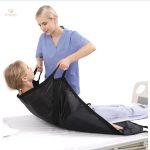 Positioning Bed Cushion with Reinforced Handles Transfer Sheet for Lifting / Bed Positioning Mat with Reinforced Handles, Lifting and Turning Patient Sheet Transfer Blanket Suitable for Caregivers (KE) - Image 4