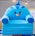 3 layer Cute Children seat kids cartoon sofa Foldable Sofa bed 2in1