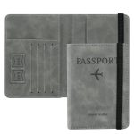 Portable PU Leather Travel Passport Holder, Credit ID Card Wallet Waterproof, Passport Wallet For Men And Women. - Image 6
