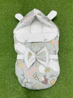 Double Bow- Comfort Brand Baby Sleeping Bag Gor Newborns / Baby Carry Nest in Cotton - Image 5