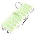 Plastic Rotating Tie Scarf Hanger Holder Home Storage Rack Tie Belt Closet Organizer Wardrobe Finishing Rack Space Saver - Image 4