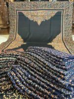 Winter Hand Made Kashmiri Shawl / Stoler With Embroidery Work