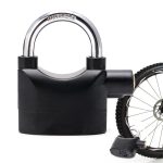Full copper core zinc alloy built-in motion sensor security 110db siren alarm lock universal anti-theft padlock for bicycle moto - Image 5