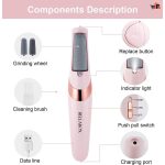 Electric Foot Callus Remover for Feet - Foot Scrubber for Dead Skin - Rechargeable Pedicure Tool - Electronic Foot Filer Callus Remover - Feet Care for Removes Dry Hard and Dead Skin Ideal Gift - Image 2
