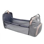 Tawakkal Mart Little Moon Baby Diaper Bag Bed Backpack For Mom Maternity Bag For Stroller Nappy Bag Large Capacity Nursing Bag for Baby Care Upgrade Hooks - Image 5