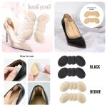 Insoles for Shoes High Heels Butterfly Adjust Size Heel Liner Grips Protector Sticker Pain Relief Foot Care Insert Cushion