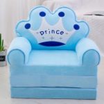 3 layer Cute Children seat kids cartoon sofa Foldable Sofa bed 2in1 - Image 6