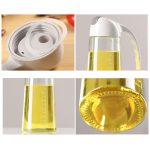 Oil Dispenser glass Bottle Auto Open Oil Bottle - Image 4