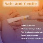 Tawakkal Mart Electric Baby Nail Trimmer 6 in 1 Kid Nail Polisher Tool Infant Manicure Scissors Baby Hygiene Kit Baby Nail Clipper Cutter For Newborn - Image 5