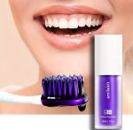 Hismile v34 Color Corrector Purple Teeth Whitening Toothpaste Kit without Toothbrush Pen Strips - Image 7