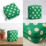 Girls Diaper Napkin Storage Bag Nylon Sanitary Pads Package Bags Coin Purse Jewelry Organizer Credit Card Pouch Case - Image 5