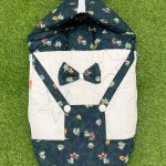 Double Bow- Comfort Brand Baby Sleeping Bag Gor Newborns / Baby Carry Nest in Cotton