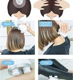 Electric Head,Scalp Massager | Rechargeable Head Kneading Massage Machine | 3 Speed Mode Handheld.Portable,Scalp Body Massager for Hair Growth,Deep Clean & Stress Relaxatio - Massager-massager-electric massager machine-massager machine-head massager