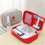 Travel Pharmacy Medicine Bag Empty First Aid Bag Large Medicine Box Portable Medicine Storage Bag for Home Trave