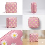 Girls Diaper Napkin Storage Bag Nylon Sanitary Pads Package Bags Coin Purse Jewelry Organizer Credit Card Pouch Case - Image 6