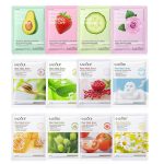 10 Pcs Combo Essence Face Masks Skincare Hydraiting Facial Mask Moisturizing Self Care Sheet Mask for Women Girls Home Spa Skin Care.