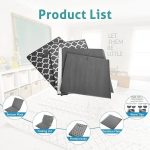 Kids large Toy Storage Box Container Bins for Nursery, Playroom Flip-Top Lid, Decorative Holders Collapsibe Storage Box Container Bins for Nursery, Playroom, Closet, Home Organizer (Black) by baby delights - Image 3