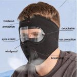 High quality winter face mask full face cover mask with eyes shield for bike riders motorcycle winter warm face mask easy breathable dustproof face mask with shield full face mask cycling ski breathable mask - Image 3