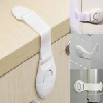New Arrival 2pcs White Cabinet Door Drawers Refrigerator Toilet Safety Plastic Lock For Child Kid baby safety Just Buy - Image 5