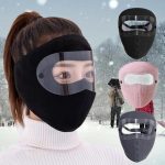 High quality winter face mask full face cover mask with eyes shield for bike riders motorcycle winter warm face mask easy breathable dustproof face mask with shield full face mask cycling ski breathable mask - Image 4