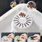 st/10 Kg Rice Dispenser, Large Sealed Grain Container Storage/10KG Rice Dispenser, Large Sealed Grain Container Storage with Lid Measuring Cylinder Moisture Proof Household Cereal Dispenser Bucket for Kitchen Soybean Corn - Image 3