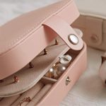 Portable Jewelry Storage Box Travel Organizer Jewelry Case Leather Storage Earrings Necklace Ring Jewelry Organizer Display - Image 6