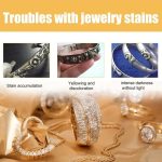 Jewelry Cleaner Silver Jewelry Necklace Ring Clean Polishing Spray Ring Care Washing Fluid Multi-Function Cleaner silver cleaner - Image 4