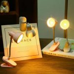 New Mini LED Clamp Reading Lamp Night Lights Home Portable Book Clip Lamp Sunlight Super Store, SKINII Desk Lamps, Book Light LED Clamp Reading Lamp Night Lights Books to Read Bookmark Desk Decoration Bedroom Writing Stand Small,