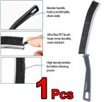 1/2pcs Gap Cleaning Brush Household Ceramic Tile Joint Scrubber Hard Brush Multi Purpose Window And Door Gap Cleaning Brush - Image 2