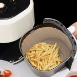 Air Fryer Silicone Basket/Reusable Airfryer Oven Baking Tray/Pizza Fried Chicken Silica Gel Pan Pad - Image 2
