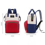 Tawakkal Mart Diaper Bag Simple, Stylish, Lightweight, Double Shoulder Mommy Bag Multi functional, Large Capacity Outgoing Mother and Baby Bag - Image 6