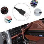Universal LED Car Roof Star Night Lights Mini LED Starry Sky Night Projector Light Interior Ambient Atmosphere Galaxy Lamp Decoration Light USB Plug Galaxy Lamp USB Decorative Lamp, Galaxy Star Projection Portable Auto Roof Lights for Car Interior Ceiling - Image 4