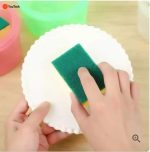 2 in 1 Double Layer Liquid Soap Dispenser and Dish Washing Scrubber Sponge Holder 1000ml - Image 6