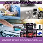 Rayhong 3 in 1 High Protection Quick Car Coating Spray cleaning repair polishing Spray Coat Ceramic Coating
