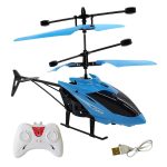 Gravity Sensor Toy Helicopter for Boys/Kids Age 5 + Years, Indoor Palm SensingHelicopter Rechargeable Helicopter with LED Lights I Pack of 1 I Multicolor - Image 6
