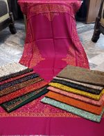 Winter Hand Made Kashmiri Shawl / Stoler With Embroidery Work - Image 5