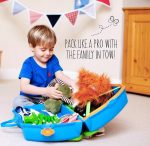 Kids Travel Trunki Suitcase Evergreen Fun Case Baby Bag School Bag Trunk Case Bag Luggage with Wheels Toy Storage All In One - Image 6