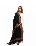 Kashmiri Shawl For Girls Wool Shawls Warm Shawl Winter Shawl Chader Dupattas, Stoles & Shawls Blue-Black-Brown-Golden-Red - Image 5