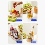 Ice Cube Bottle With Straw ZH - Image 5
