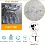 Pack 1 2 5 10 20 Pcs Self Adhesive Screw Hook Stickers Heavy Duty Drill and Nail Free Sticky Suction Cup Wall Hanging Hooks Transparent Punch Free No Scratch Strong Ceiling Hanger Hook Sticker self adhesive hook - Image 7