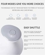 Electric Head,Scalp Massager | Rechargeable Head Kneading Massage Machine | 3 Speed Mode Handheld.Portable,Scalp Body Massager for Hair Growth,Deep Clean & Stress Relaxatio - Massager-massager-electric massager machine-massager machine-head massager - Image 7
