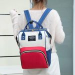 Tawakkal Mart Diaper Bag Simple, Stylish, Lightweight, Double Shoulder Mommy Bag Multi functional, Large Capacity Outgoing Mother and Baby Bag - Image 7