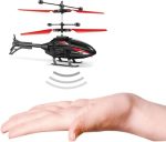 Gravity Sensor Toy Helicopter for Boys/Kids Age 5 + Years, Indoor Palm SensingHelicopter Rechargeable Helicopter with LED Lights I Pack of 1 I Multicolor - Image 2